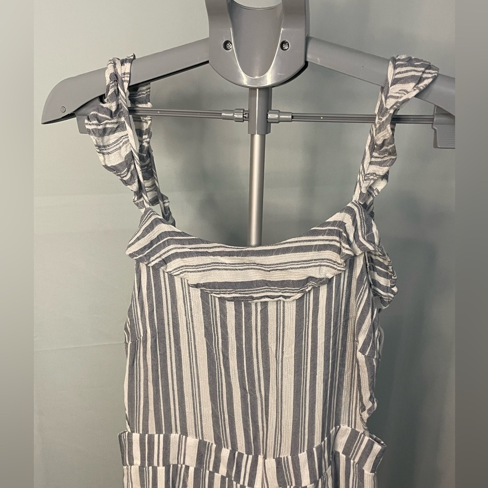 Altard‎ State Jumpsuit Size Large blue stripes - Picture 3 of 10